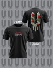 Load image into Gallery viewer, BLACK UNISEX &quot; Rose From Concrete&quot; SHIRT
