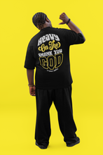 Load image into Gallery viewer, BLACK UNISEX &quot; Thank You God&quot; SHIRT
