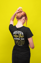 Load image into Gallery viewer, BLACK UNISEX &quot; Thank You God&quot; SHIRT
