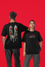 Load image into Gallery viewer, BLACK UNISEX &quot; Rose From Concrete&quot; SHIRT
