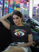 Load image into Gallery viewer, (Men sizes) Black Visionary T-shirt
