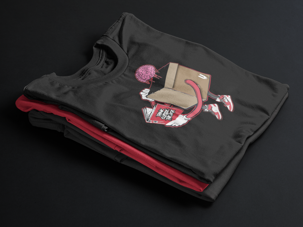 (Men sizes)THINK OUTSIDE THE BOX, BLACK