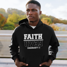 Load image into Gallery viewer, BLACK UNISEX &quot;FAITH OVER FEAR&#39;&#39; Hoodie
