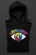 Load image into Gallery viewer, BLACK UNISEX Assorted Visionary Hoodie
