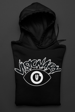 Load image into Gallery viewer, BLACK UNISEX Visionary Hoodie

