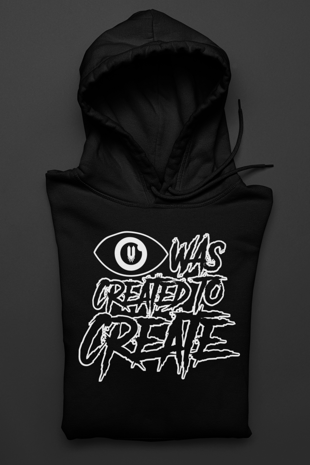BLACK UNISEX Created To Create Hoodie
