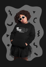 Load image into Gallery viewer, BLACK UNISEX &quot;BE YOU&#39;&#39; Hoodie
