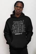 Load image into Gallery viewer, BLACK UNISEX &quot;DREAM, BELIEVE, ACHIEVE&#39;&#39; Hoodie

