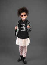 Load image into Gallery viewer, BLACK UNISEX &quot;LOVE&#39;&#39; Hoodie
